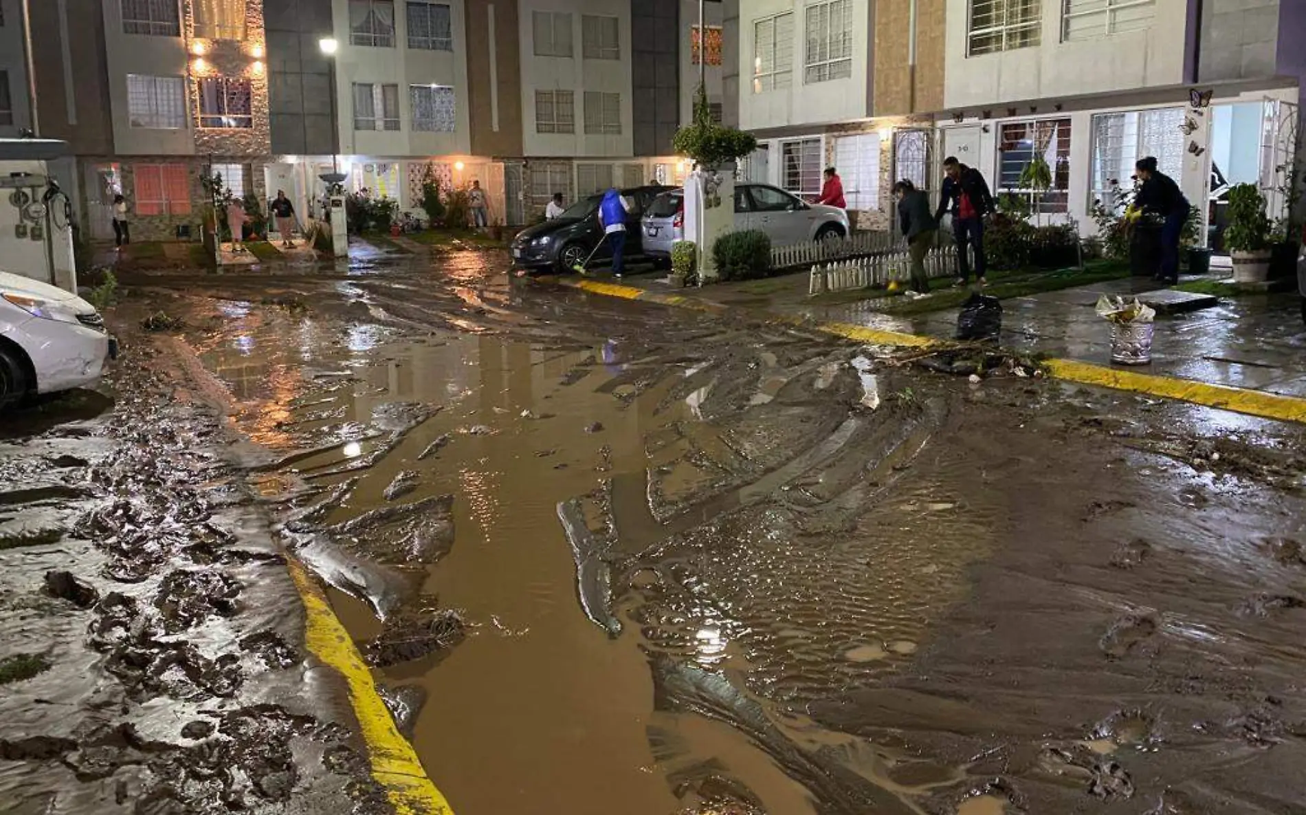 casas afectadas por lluvias en valle de chalco